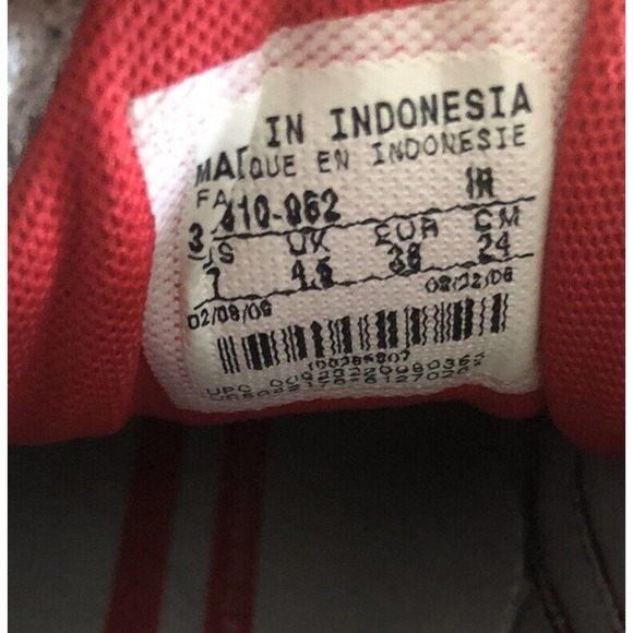 Nike air max 30/40 Women’s Size 7 Running Shoes Gray Red White EUC 313810-062 - Picture 9 of 9